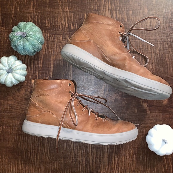 Merrell Shoes - Merrell// Around Town Mid Lace Sneaker Boot